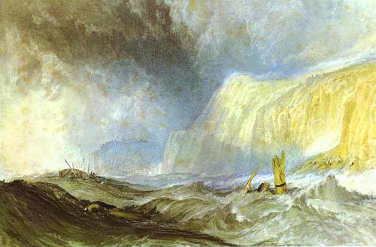 J.M.W. Turner Shipwreck off Hastings. China oil painting art